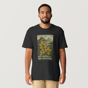 What Happens in Fagus Trail Tee Mens