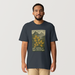 What Happens in Fagus Trail Tee Mens