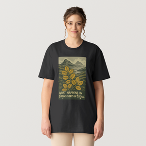 What Happens in Fagus Trail Tee Mens