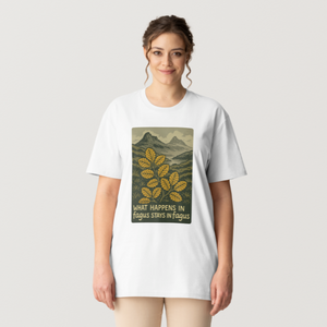 What Happens in Fagus Trail Tee Mens