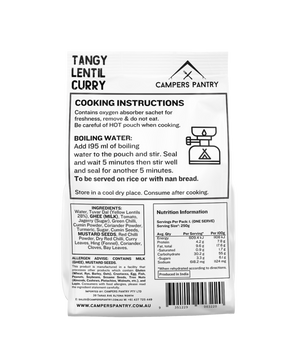 Tangy Lentil Curry 30 Packets